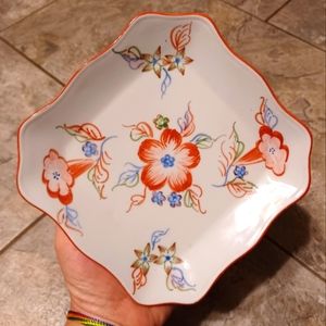 🆓 FREE Add to Bundle! Vintage Andrea by Sadek  Hand Painted Porcelain Plate